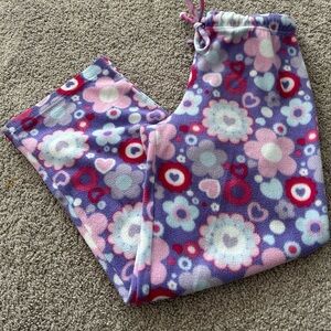 ❤️5 For $20❤️ Nina Capri Women’s Purple,Blue Pink Flowers PJ Pants 

Size S
